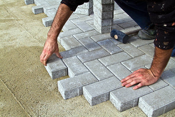Residential Paver Driveway in Fussels Corner, FL